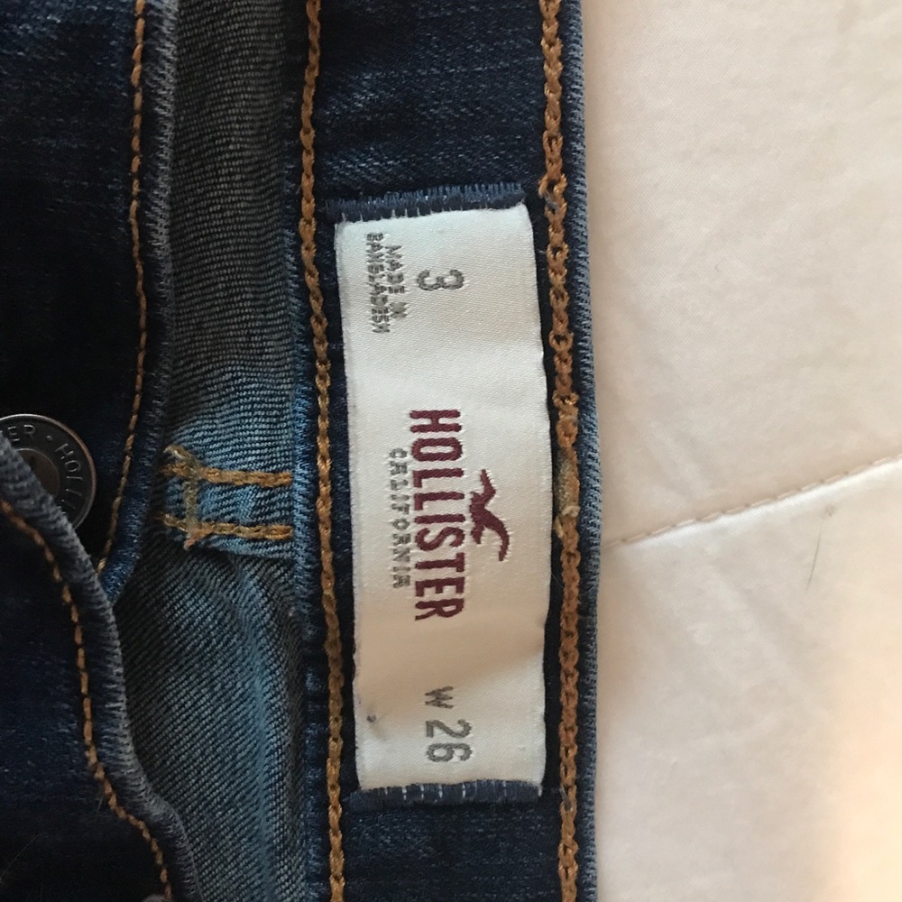 Hollister jean shorts